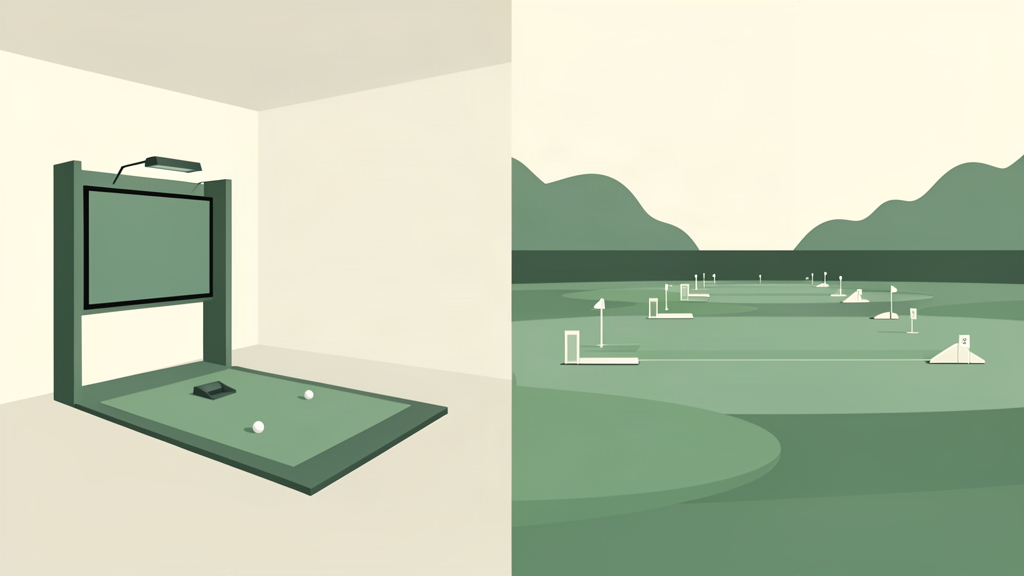 Golf Simulator vs Driving Range Cost Comparison